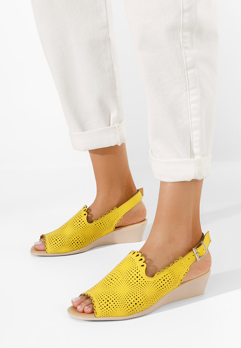 Ženski sandali Claudia Rumena