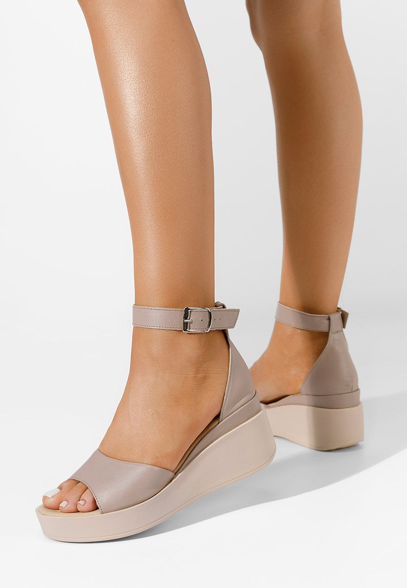 Ženski sandali Salegia Siva