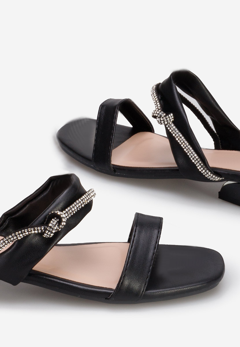 Ženski natikači Raziana črna