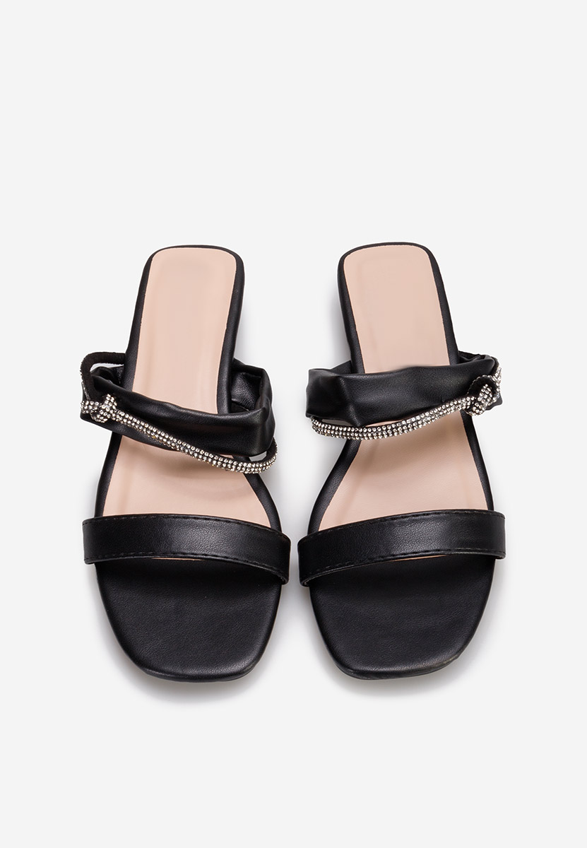 Ženski natikači Raziana črna