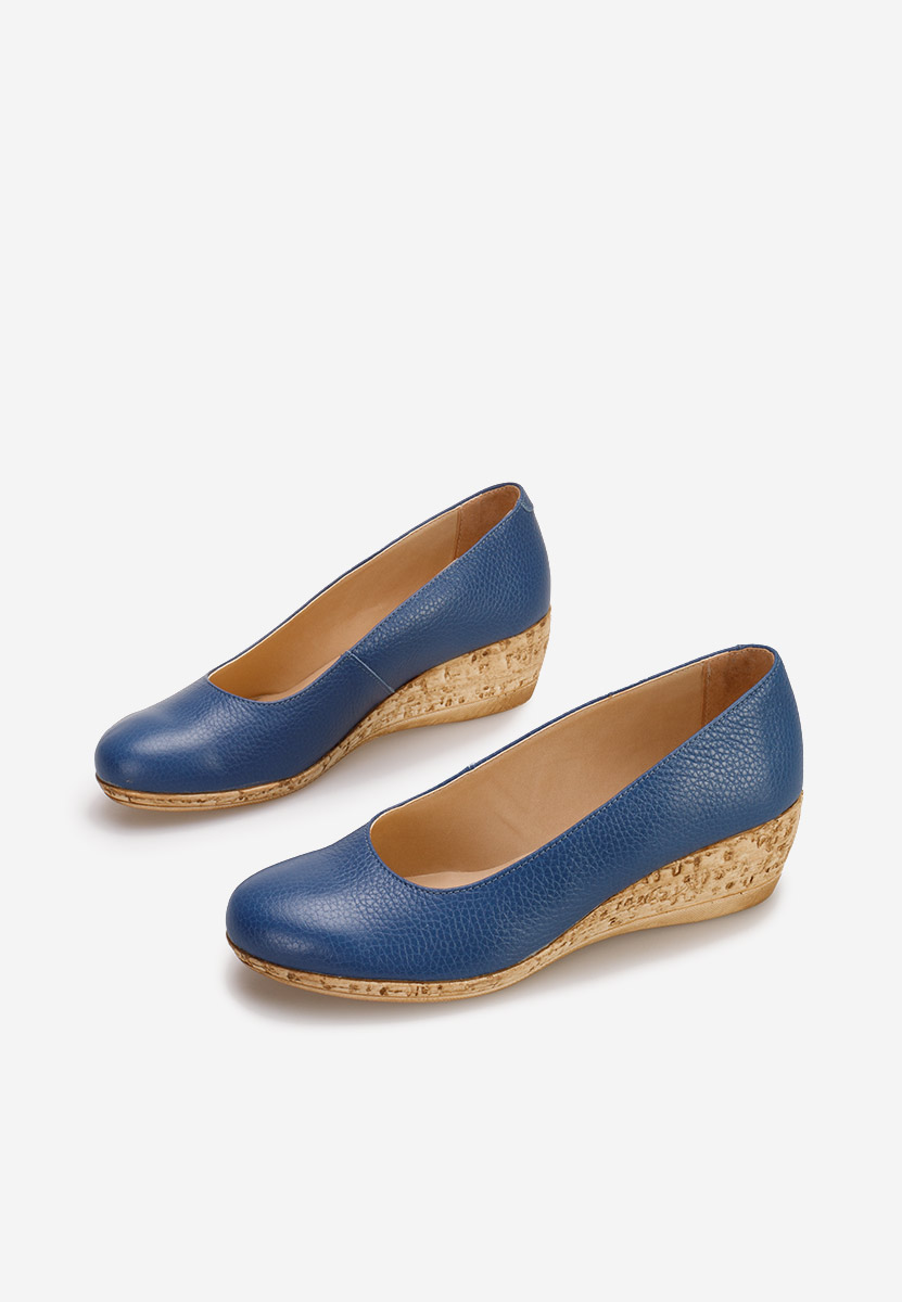 Čevlji s platformo Sonia V3 navy