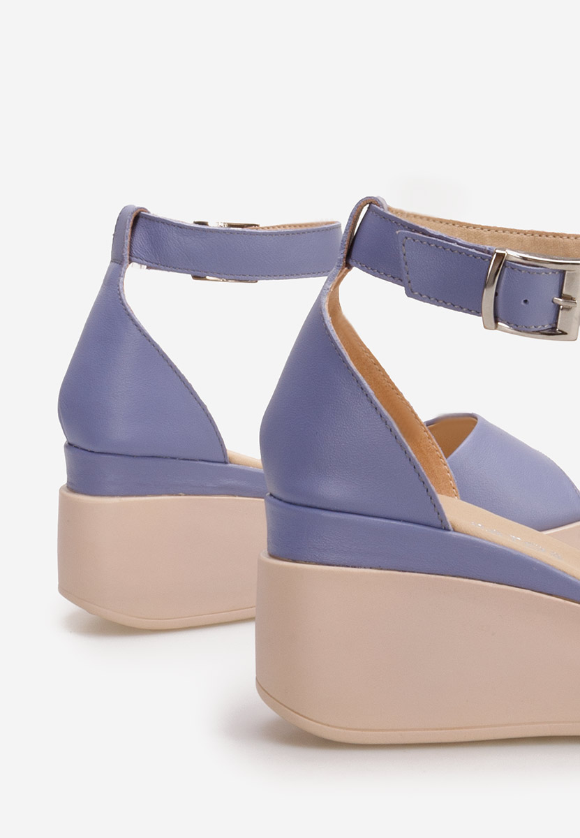 Ženski sandali Salegia Temno vijolična