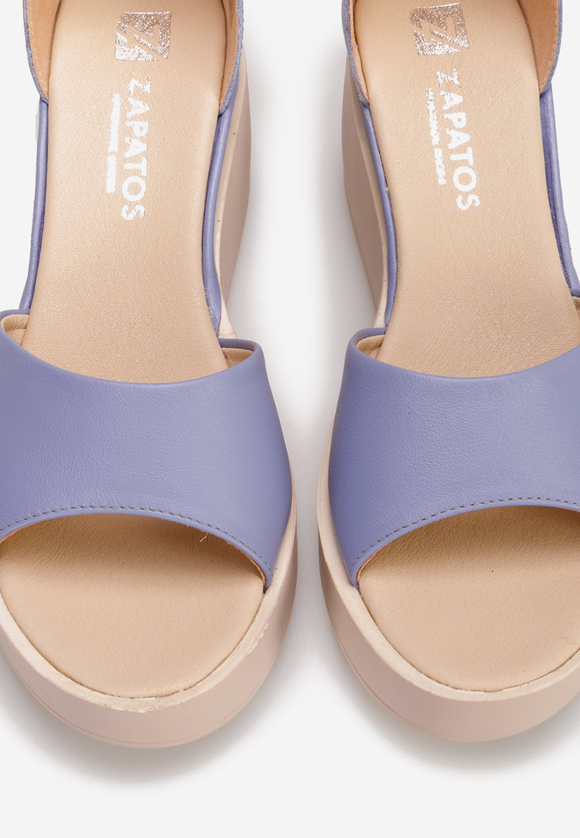 Ženski sandali Salegia Temno vijolična