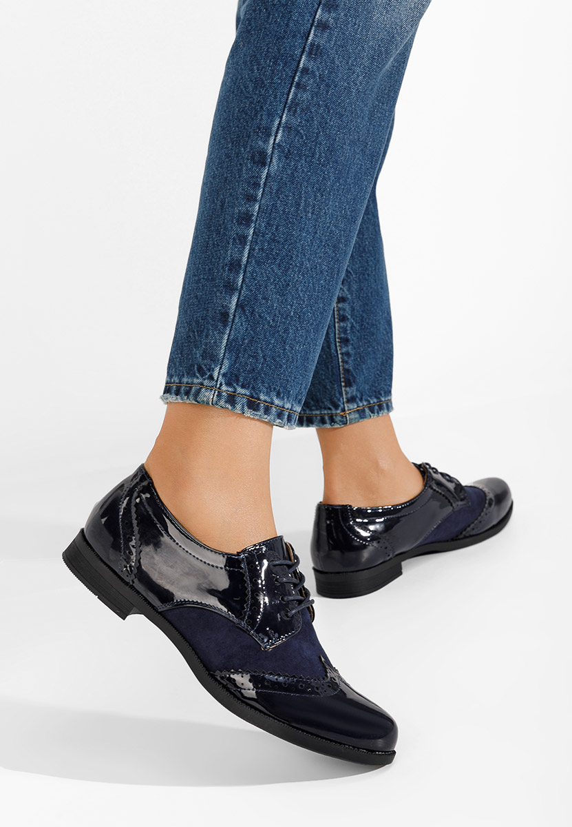 Oxford čevlji Bakera Navy