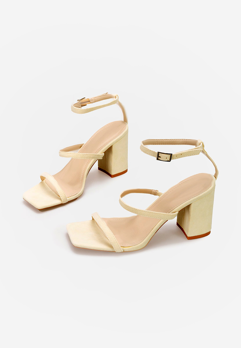 Ženski sandali Laresa Rumena