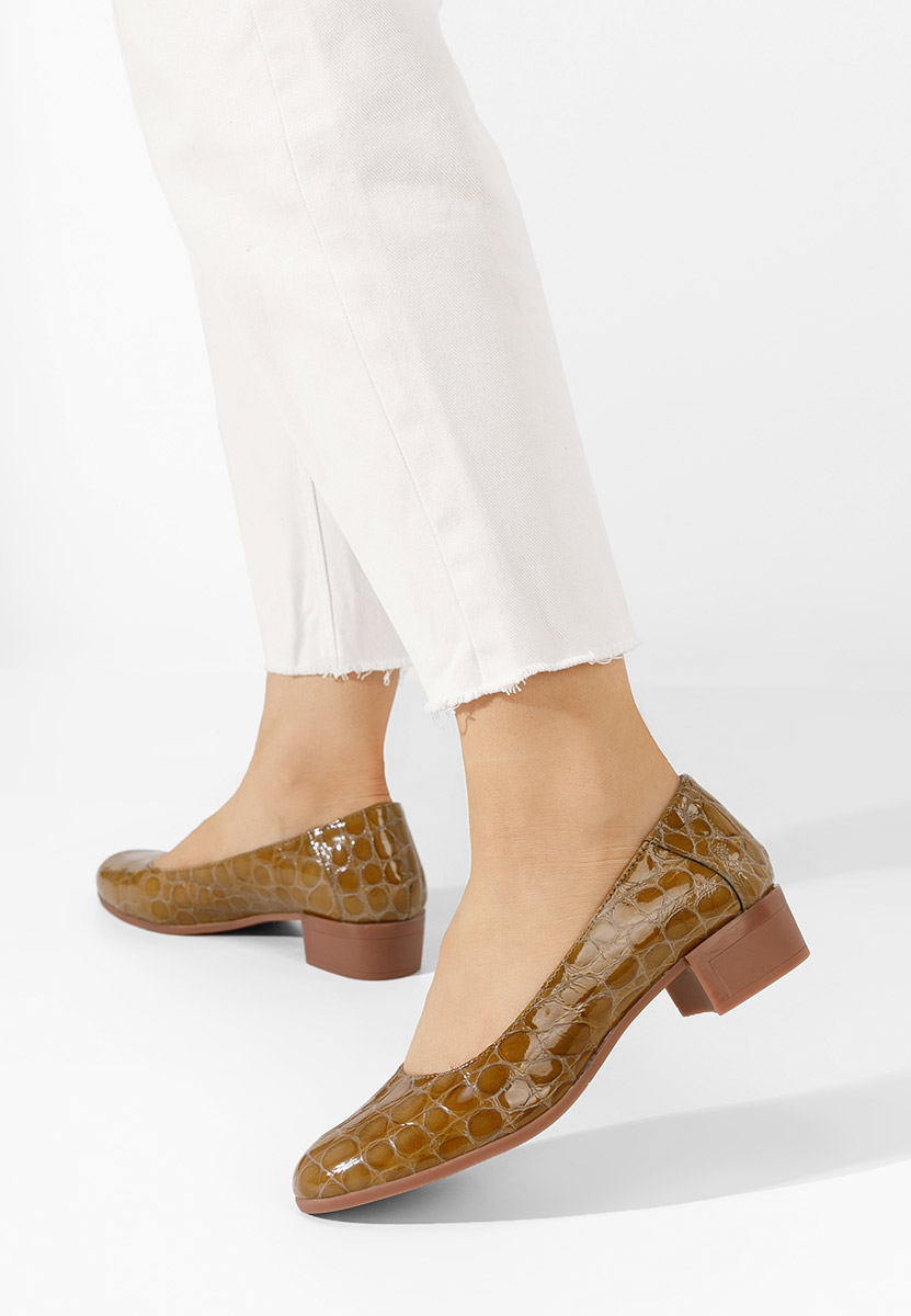 Ženski salonari Montremy V5 Kamela