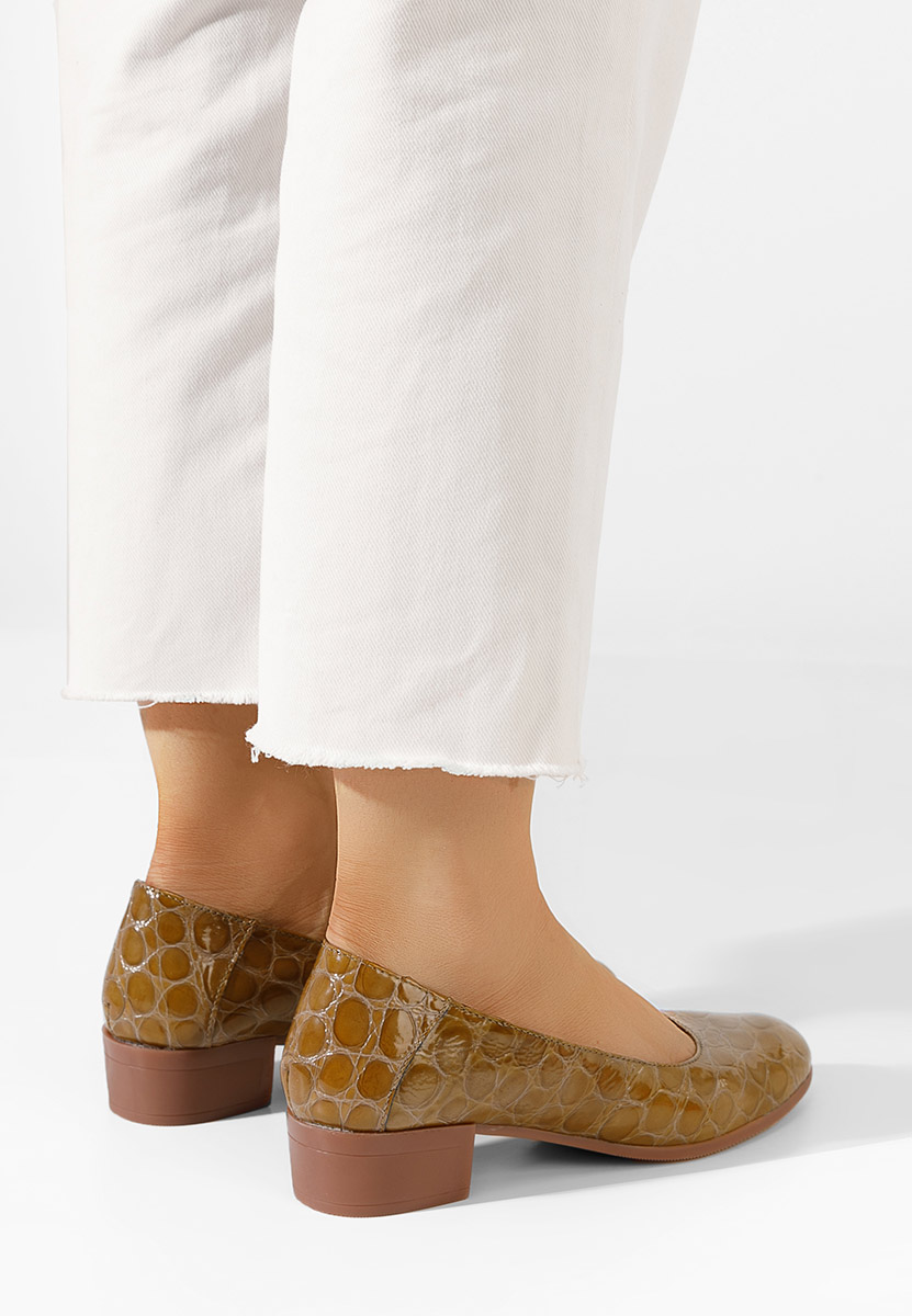 Ženski salonari Montremy V5 Kamela