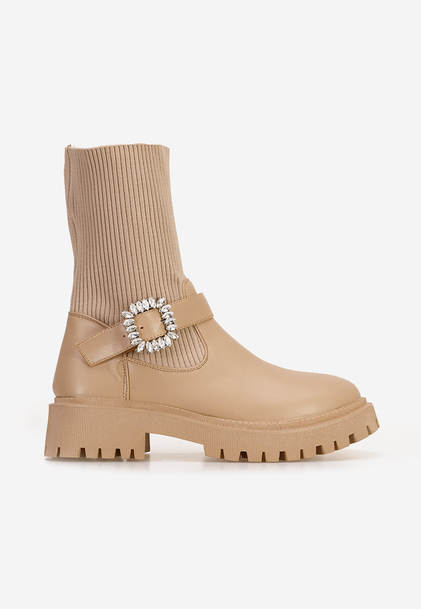 Ženski gležnjari Taera Kaki