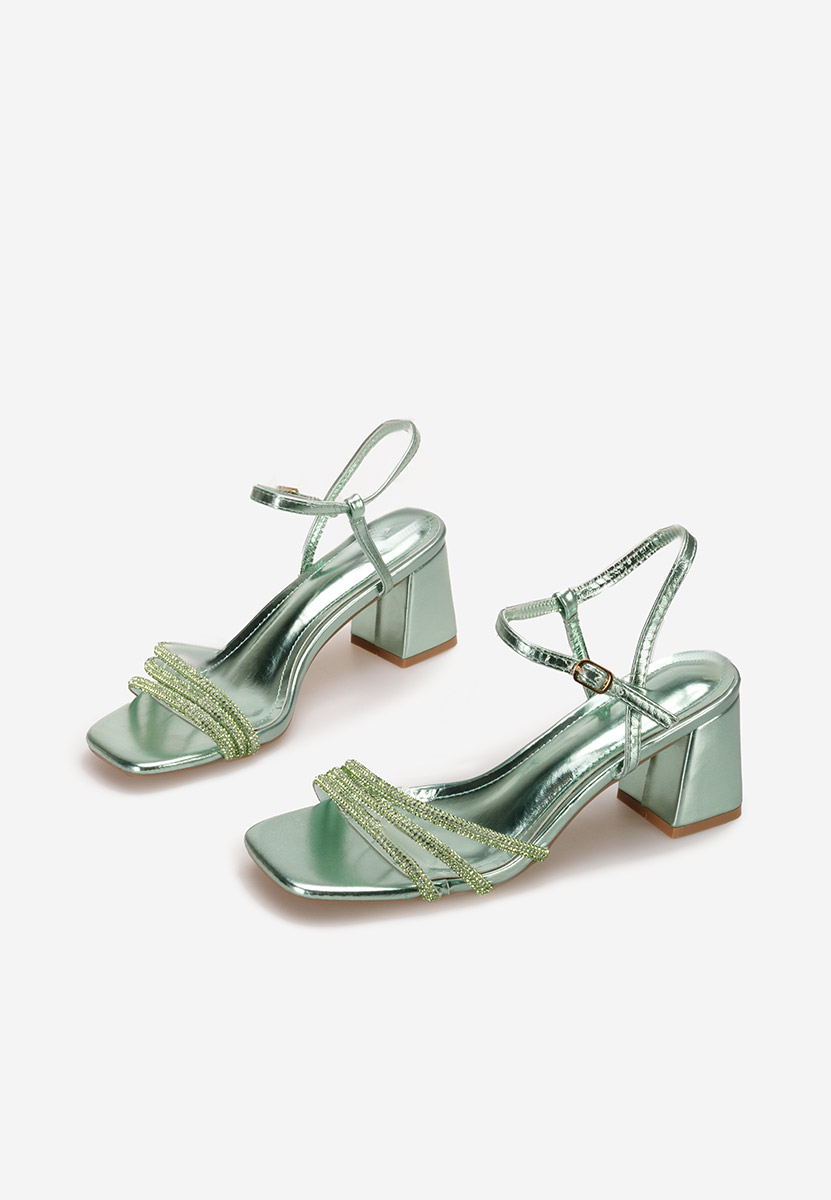 Ženski sandali Mava Zelena