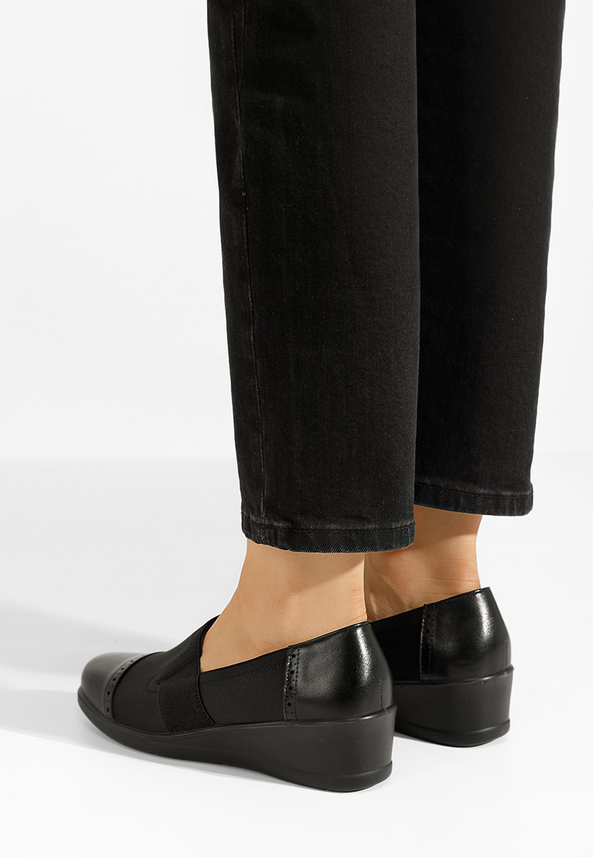 Čevlji s platformo Galesia črna