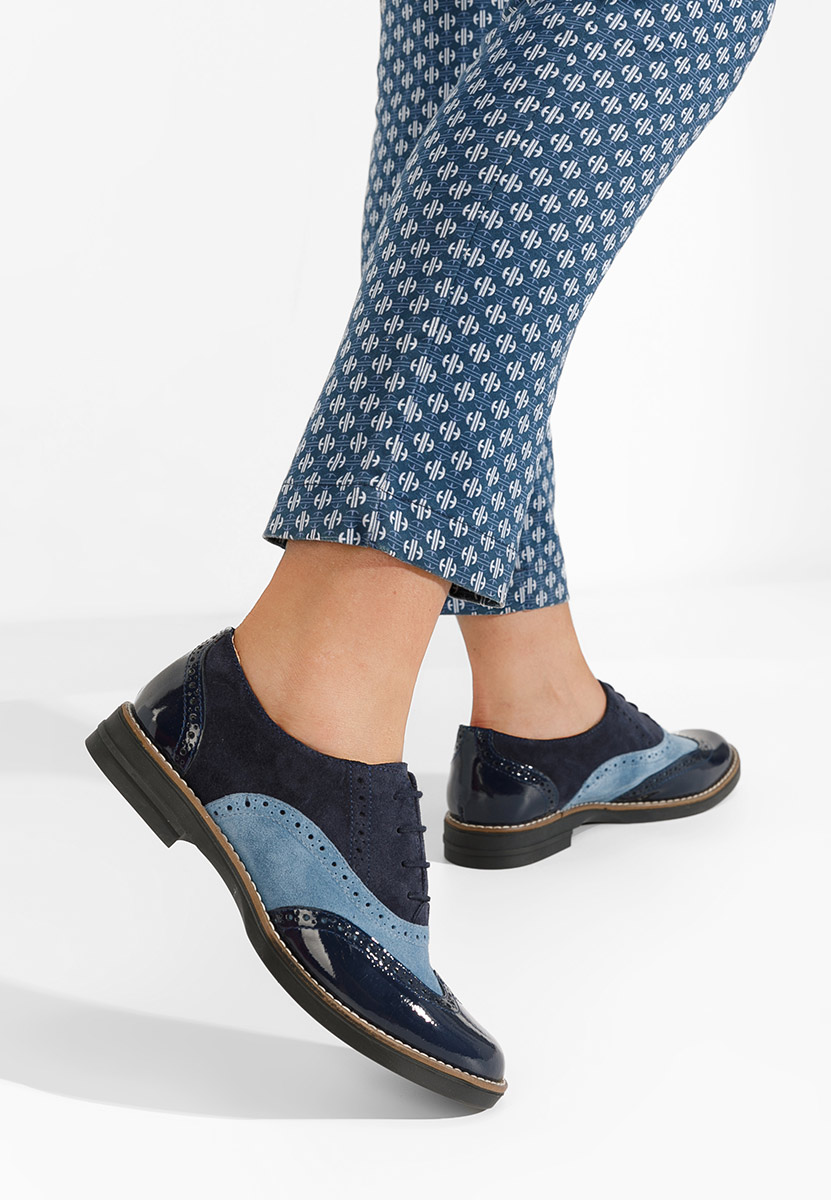 Brogue čevlji Emily V7 Navy