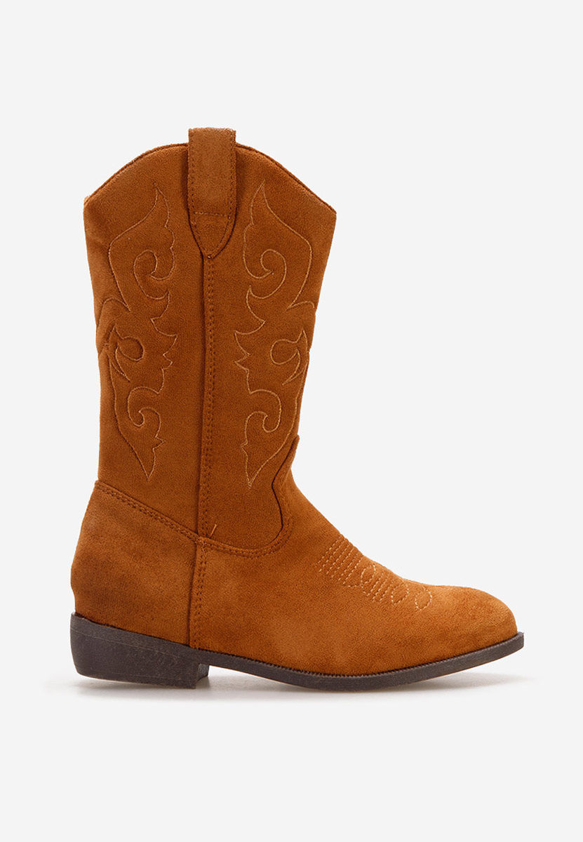 Škornji za punce Zaruna Rjava