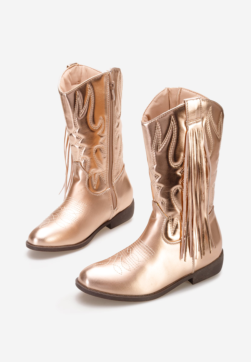 Škornji za punce Samara P Champagne