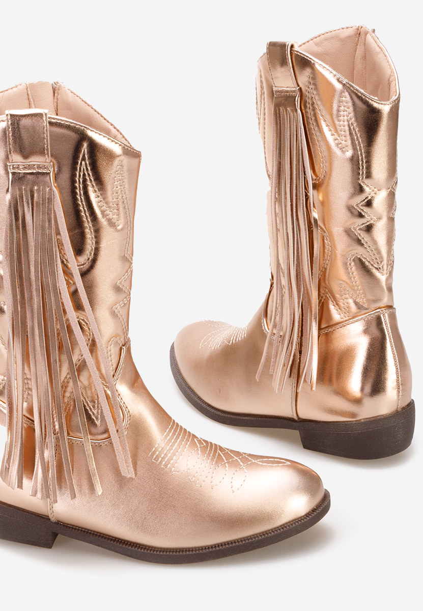 Škornji za punce Samara P Champagne