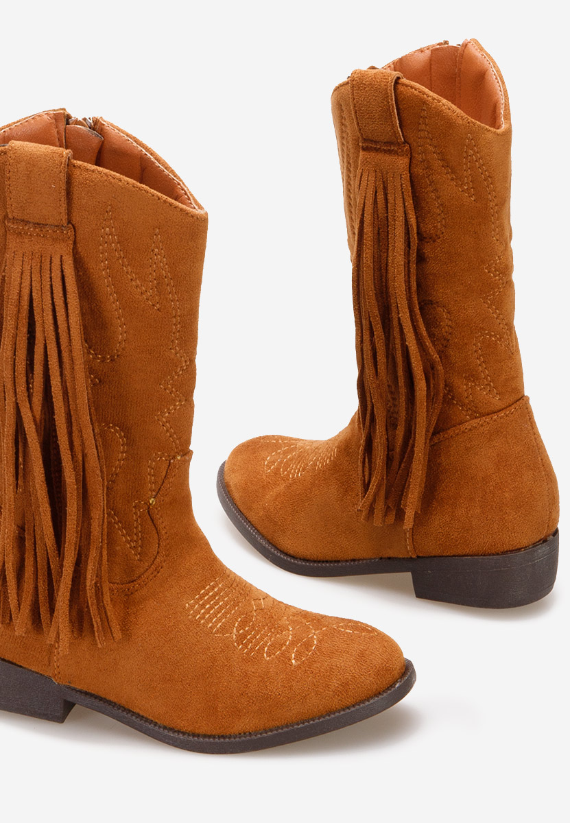 Škornji za punce Samara Kamela