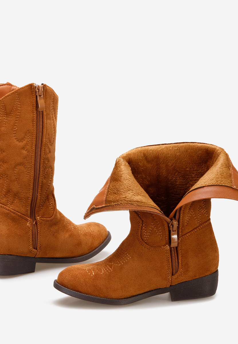 Škornji za punce Samara Kamela