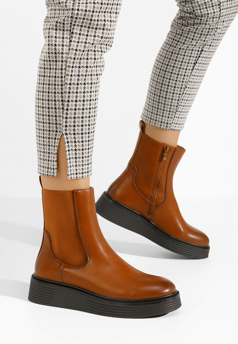 Gležnjari s platformo Delarosa Kamela