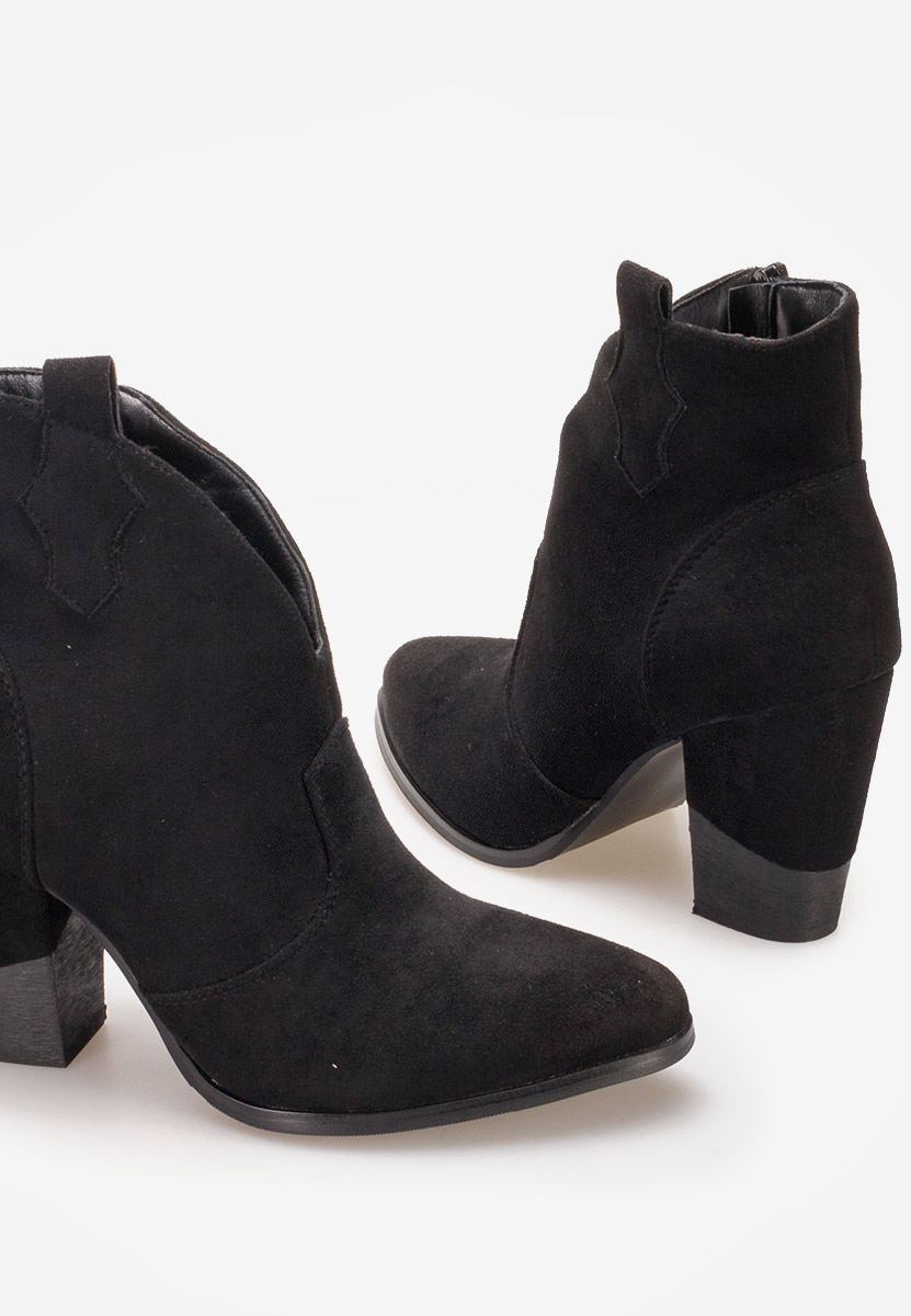 Kavbojski škornji Louisinda črna