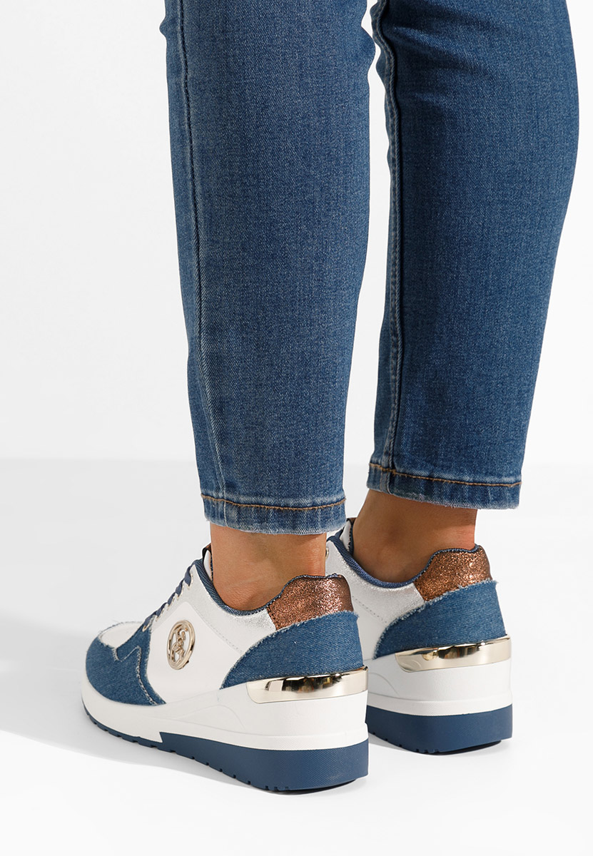 Superge s platformo Elmyra navy