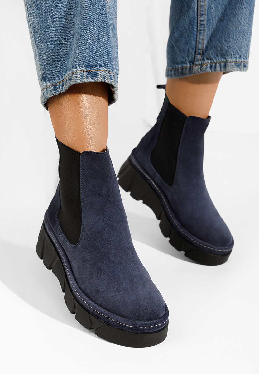 Ženski Chelsea gležnjarji Avelyn V2 Navy