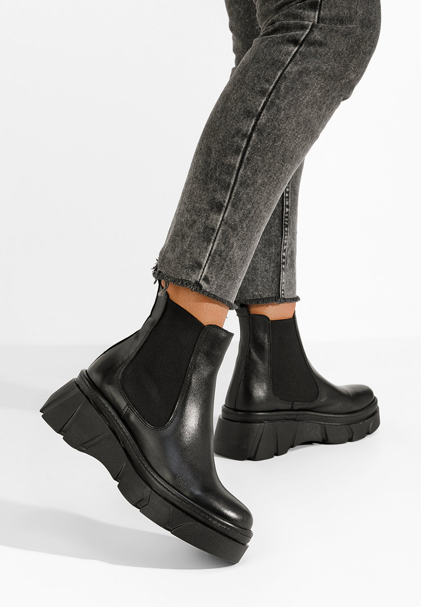 Ženski Chelsea gležnjarji Avelyn črna