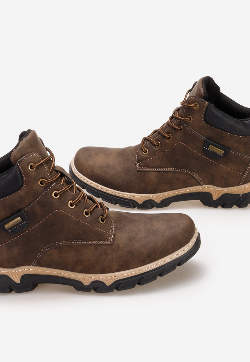 Moški gležnjari Regan Rjava