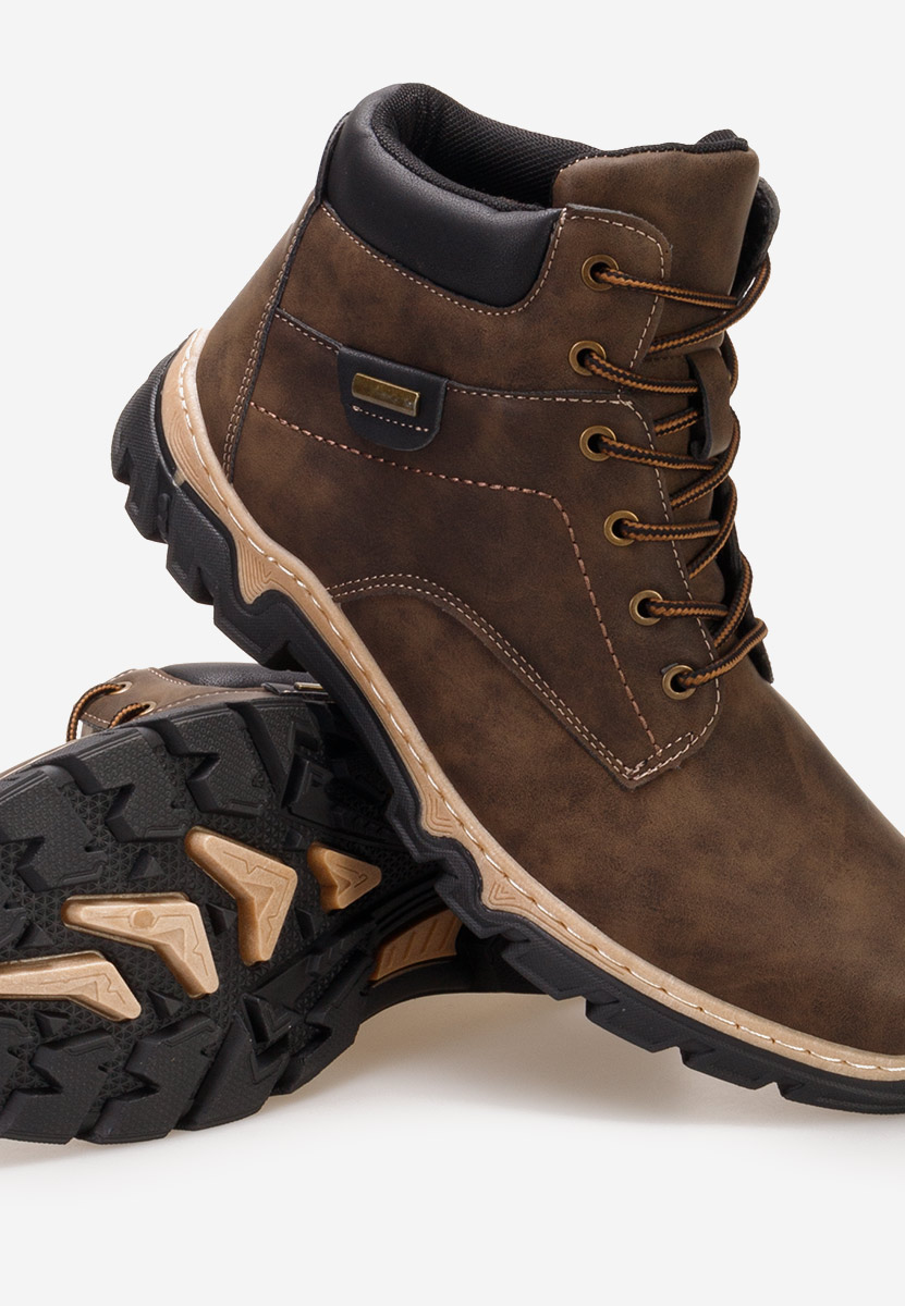 Moški gležnjari Regan Rjava