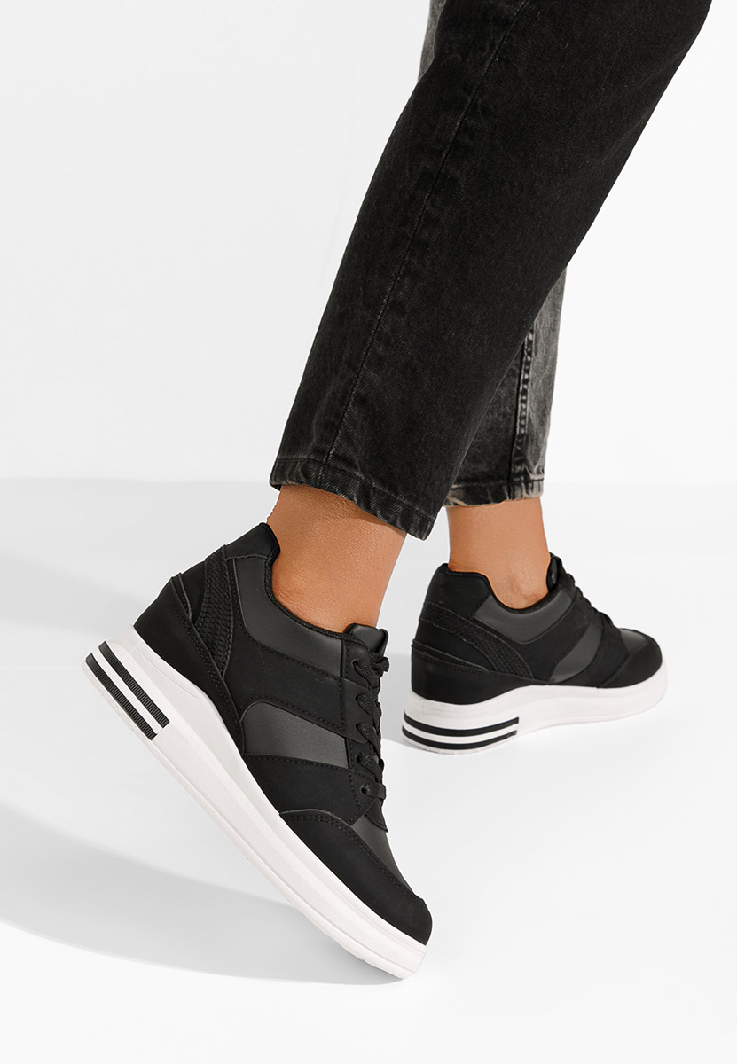 Superge s platformo Kelyna črna