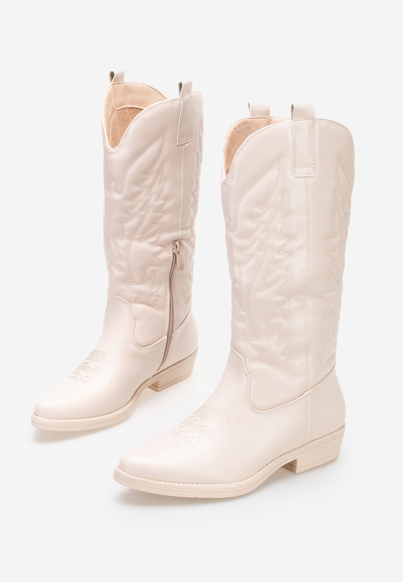 Kavbojski škornji Venezuela Bež