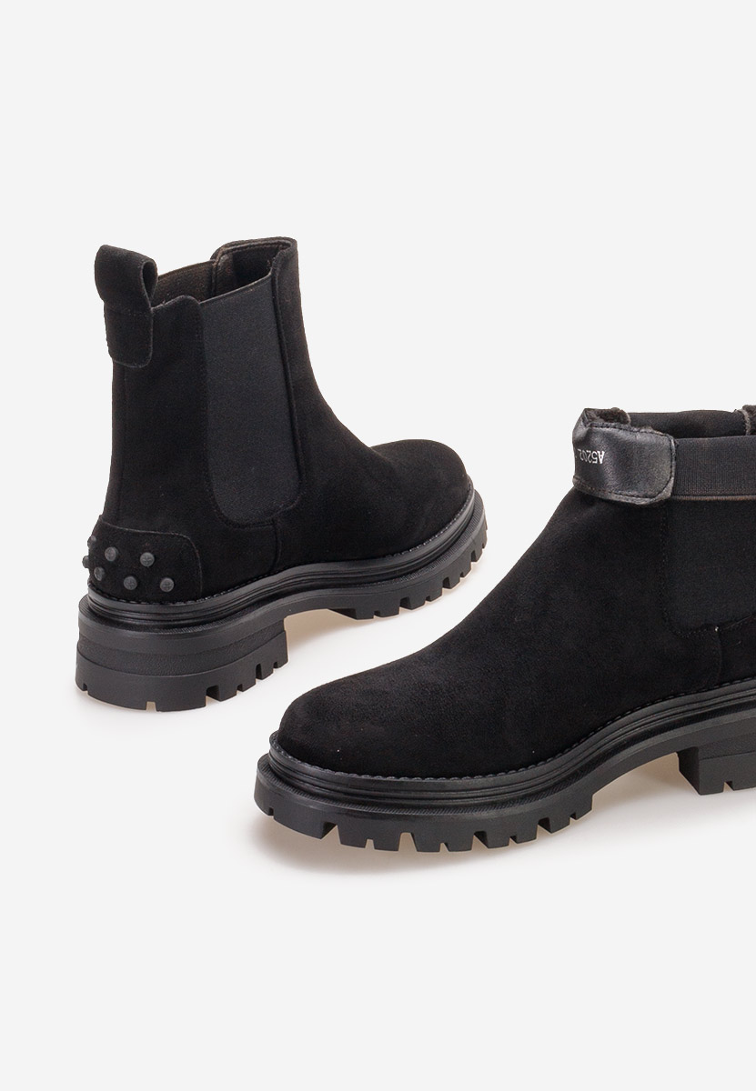 Ženski gležnjari Sallia črna