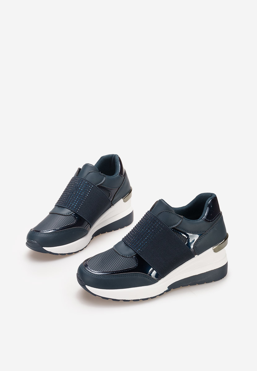 Superge s platformo Valesca navy