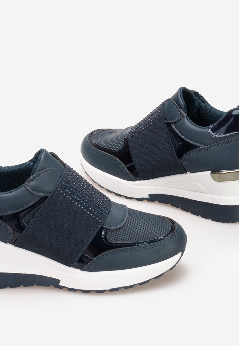 Superge s platformo Valesca navy