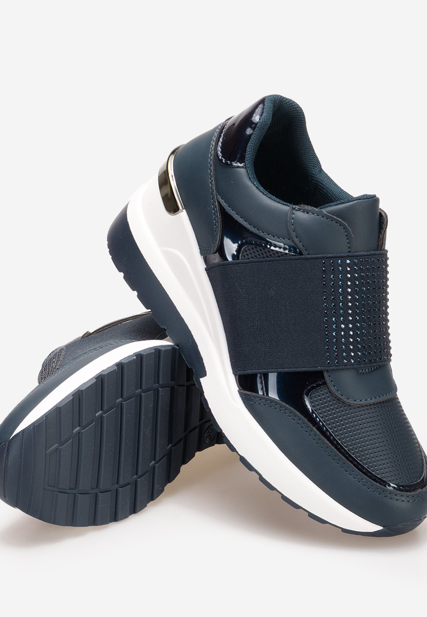 Superge s platformo Valesca navy