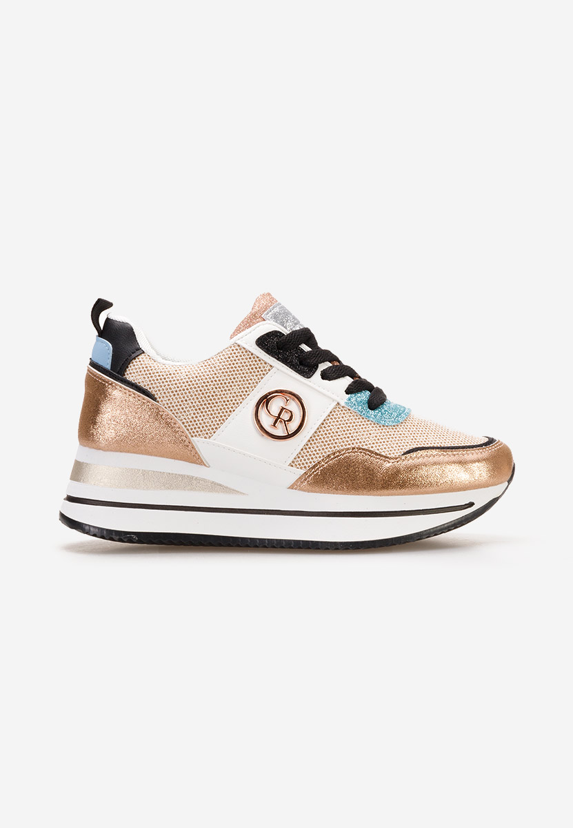 Superge s platformo Zarida V2 champagne