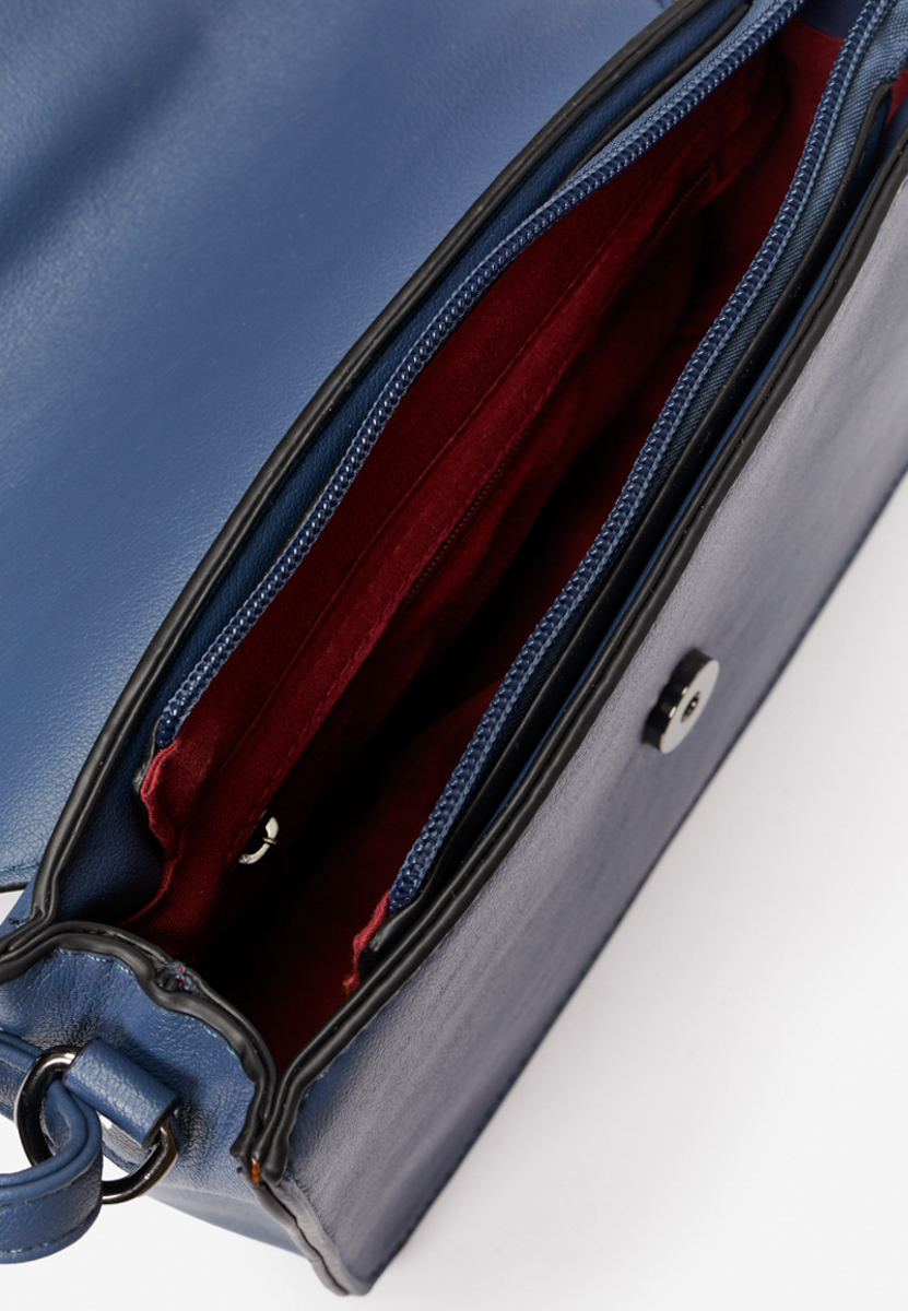 Ramenska torba Easeful Modra