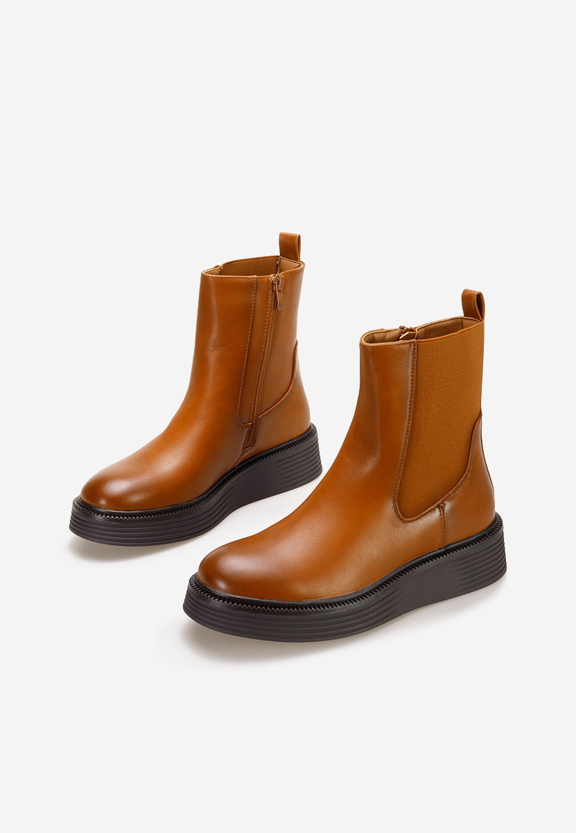 Gležnjari s platformo Delarosa Kamela