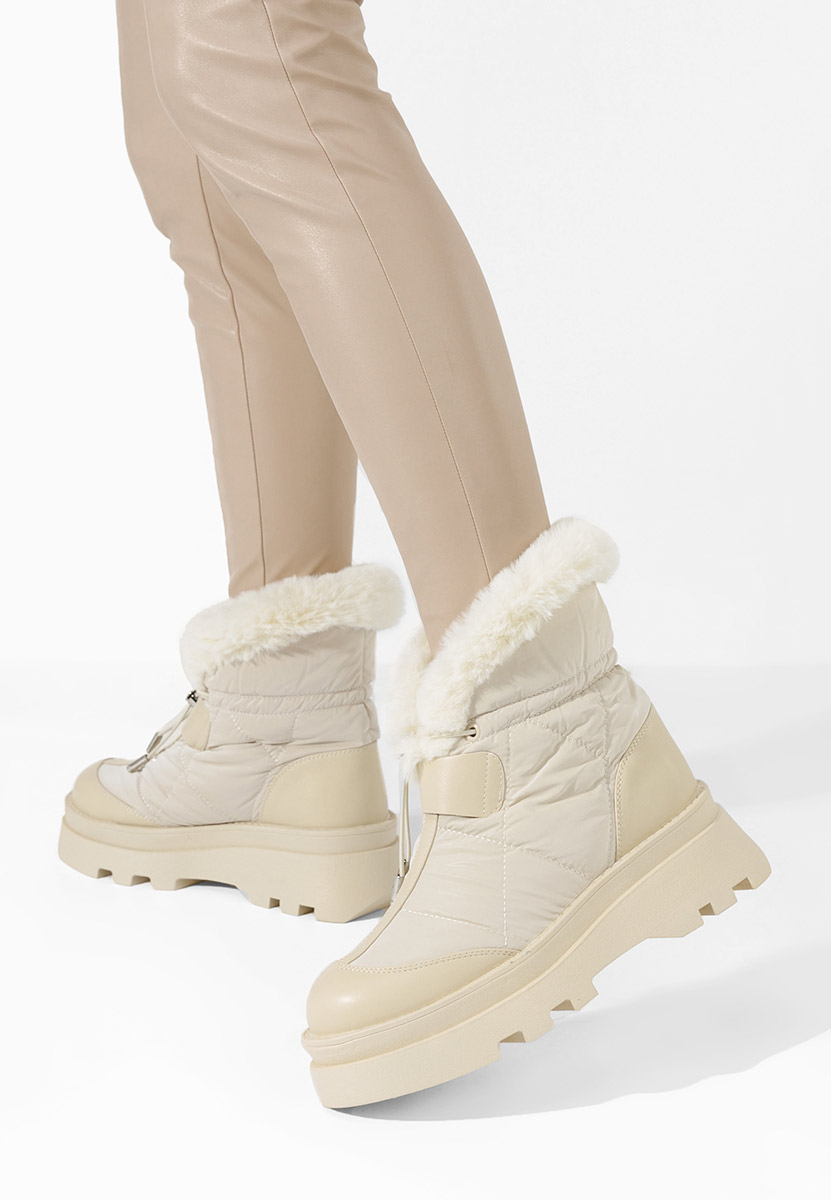 Ženski škornji za sneg Denova Bež