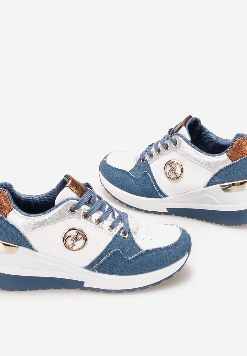 Superge s platformo Elmyra navy