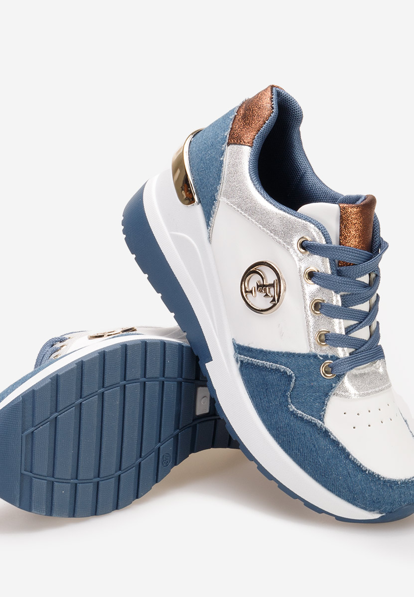 Superge s platformo Elmyra navy