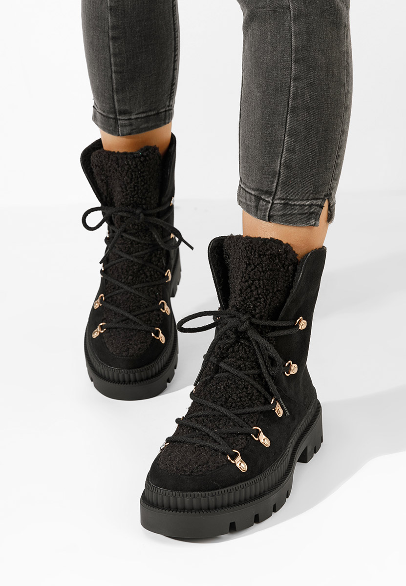 Dámske zimné topánky Winfrey črna