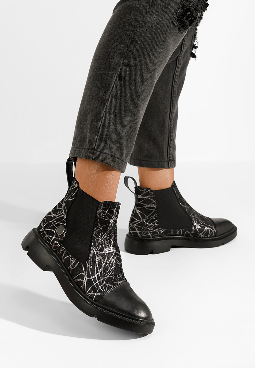 Ženski Chelsea gležnjarji Lamira V4 črna