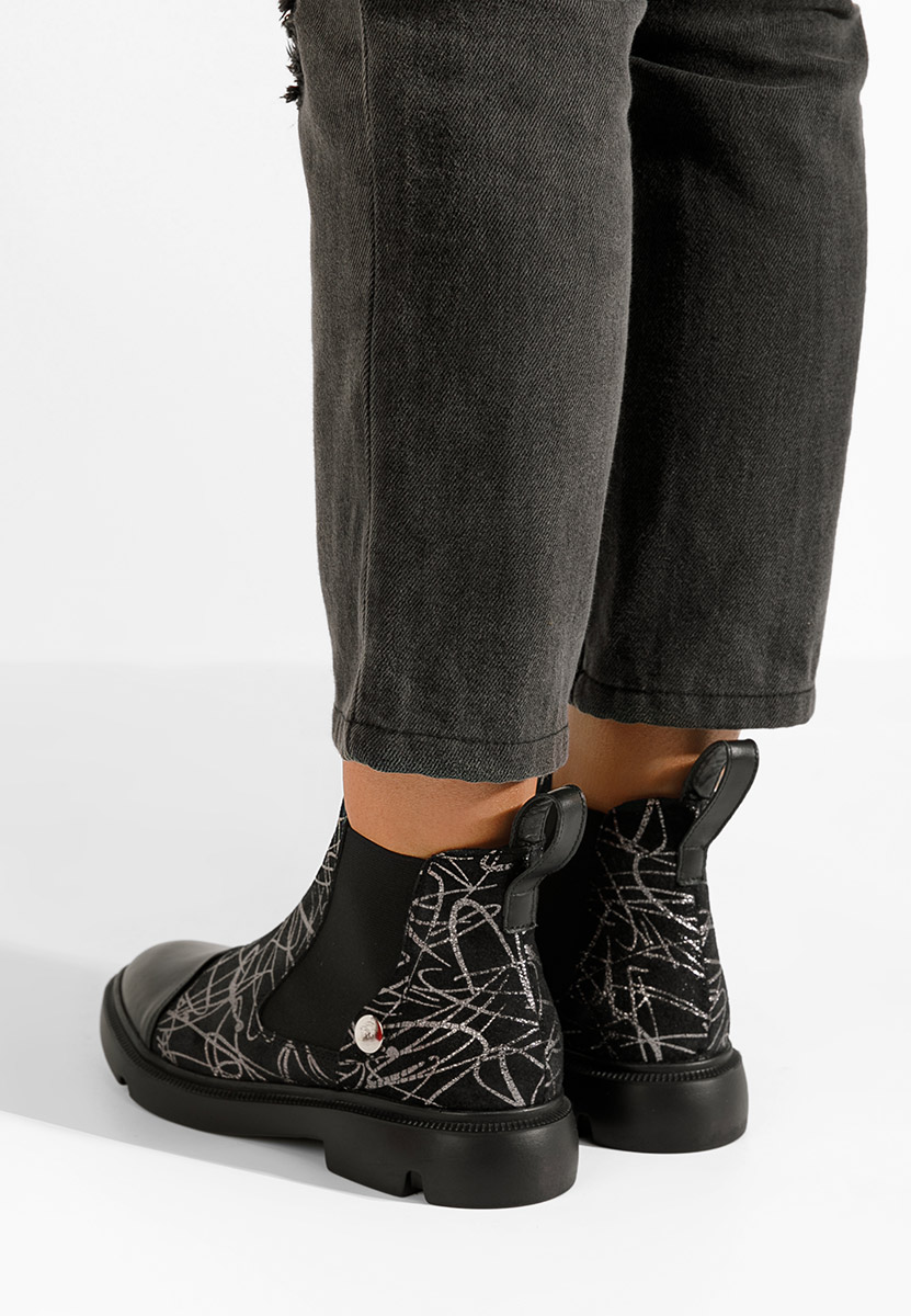 Ženski Chelsea gležnjarji Lamira V4 črna