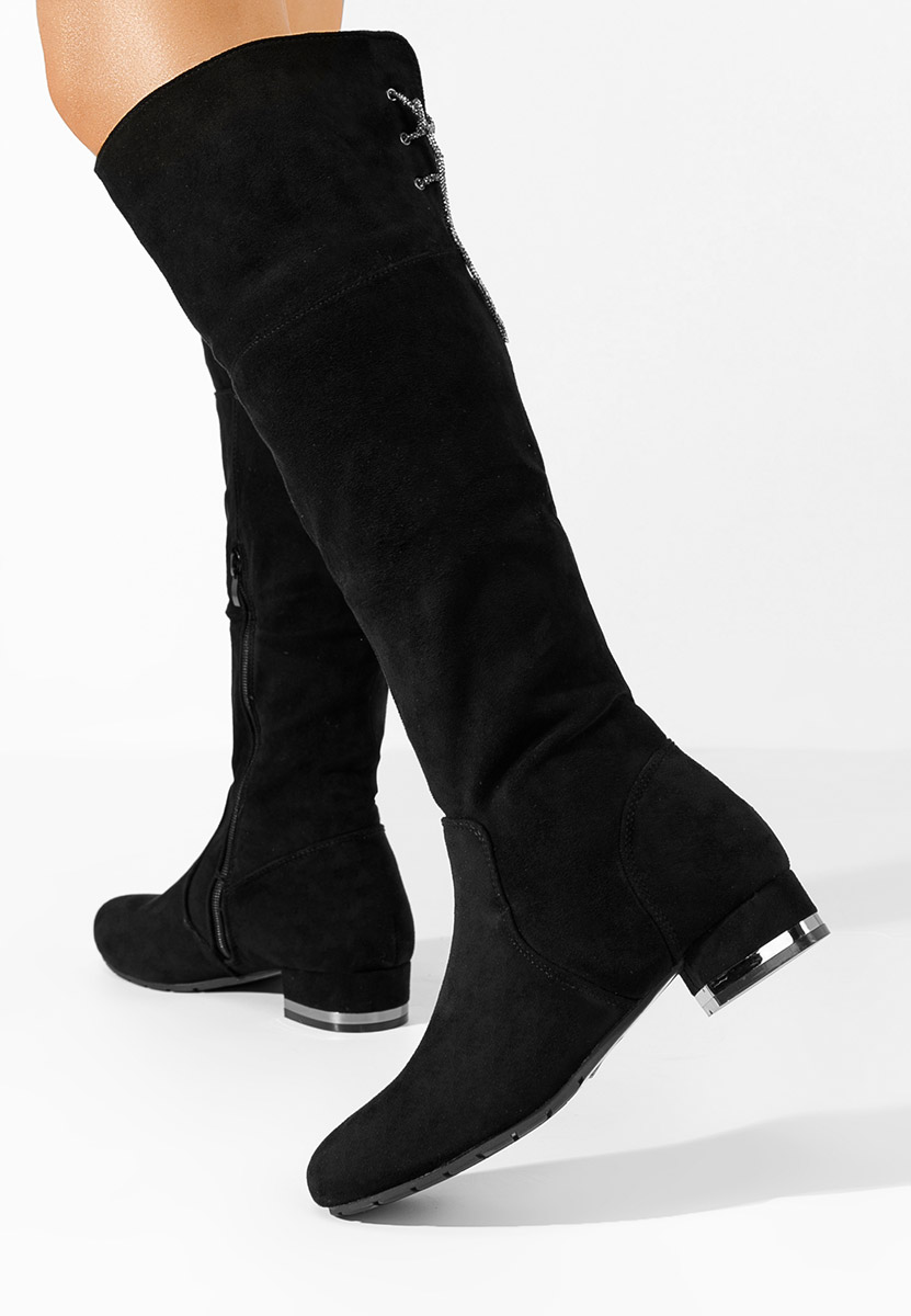 Visoki škornji Kylie črna