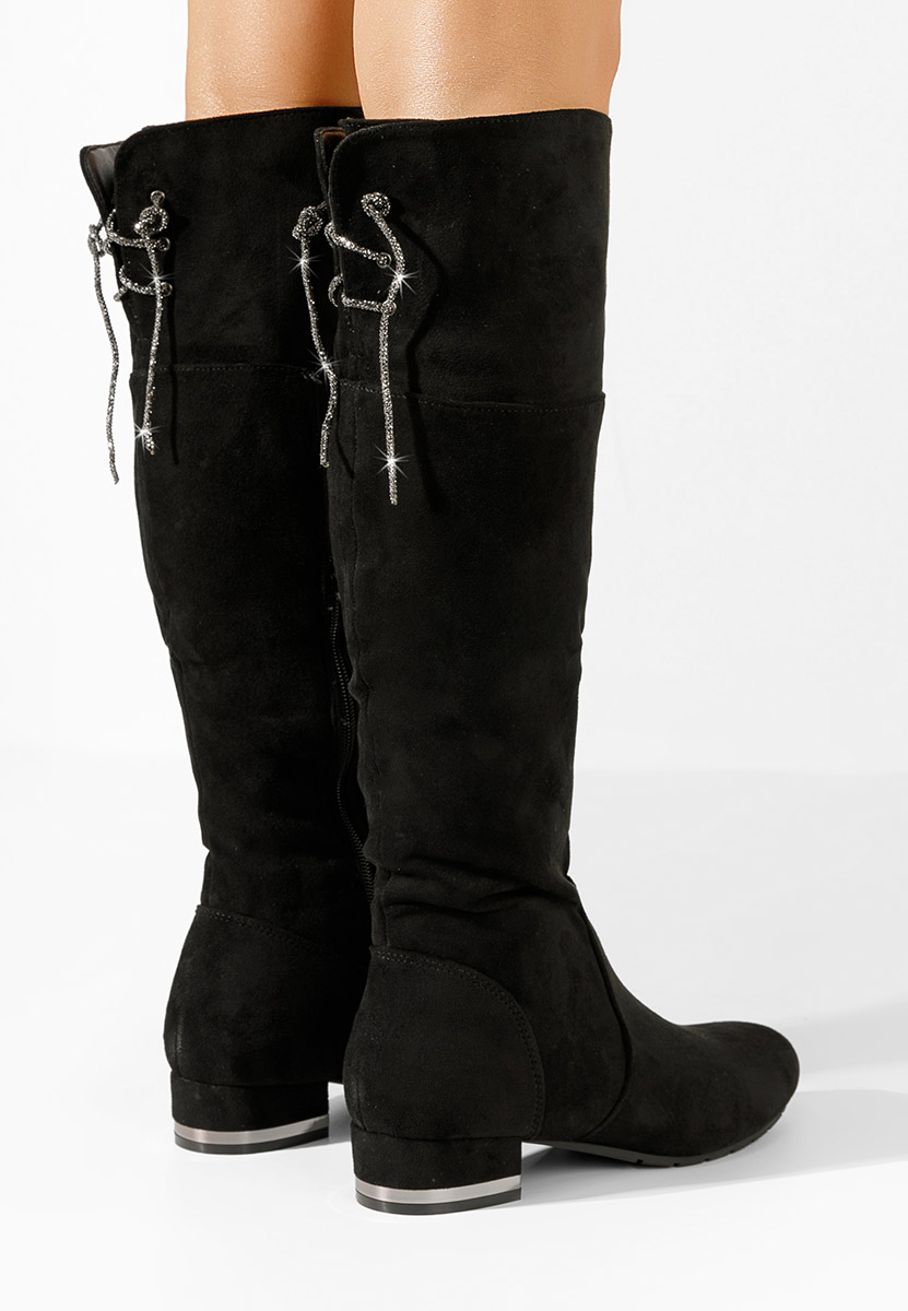 Visoki škornji Kylie črna