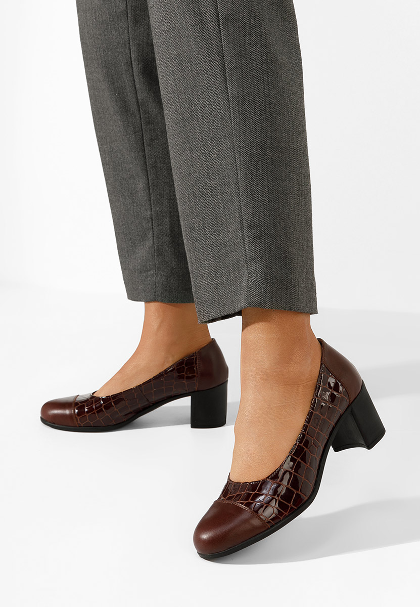 Ženski salonari Judy V3 Rjava