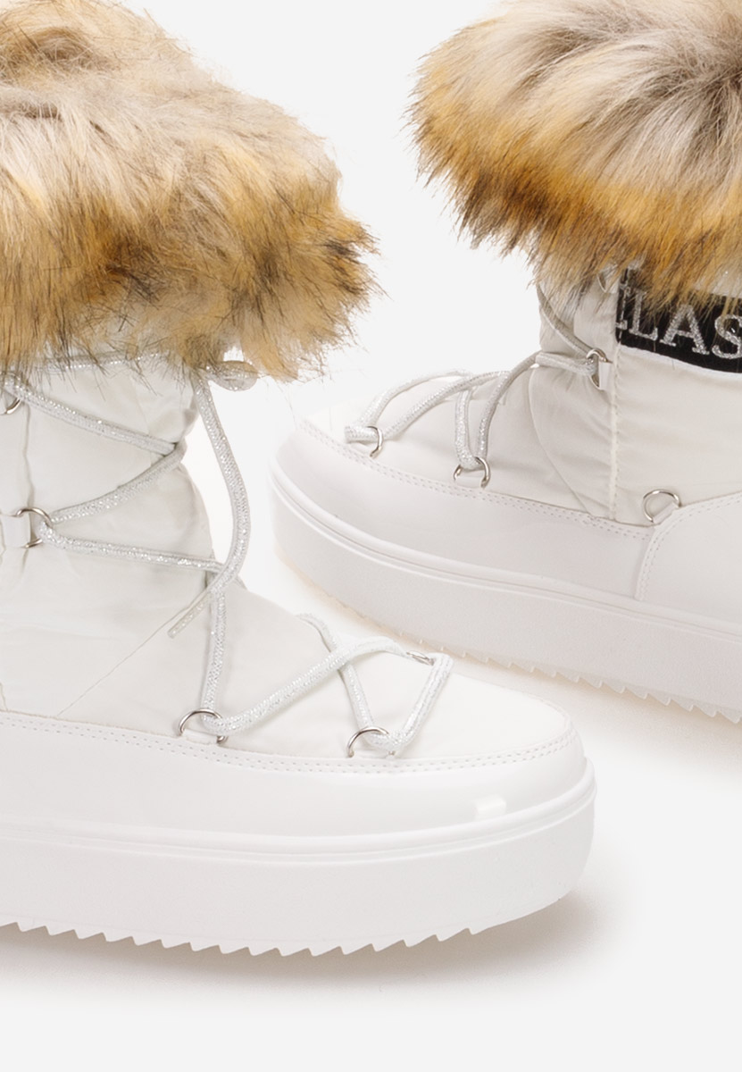 Ženski škornji za sneg Erenya Bela