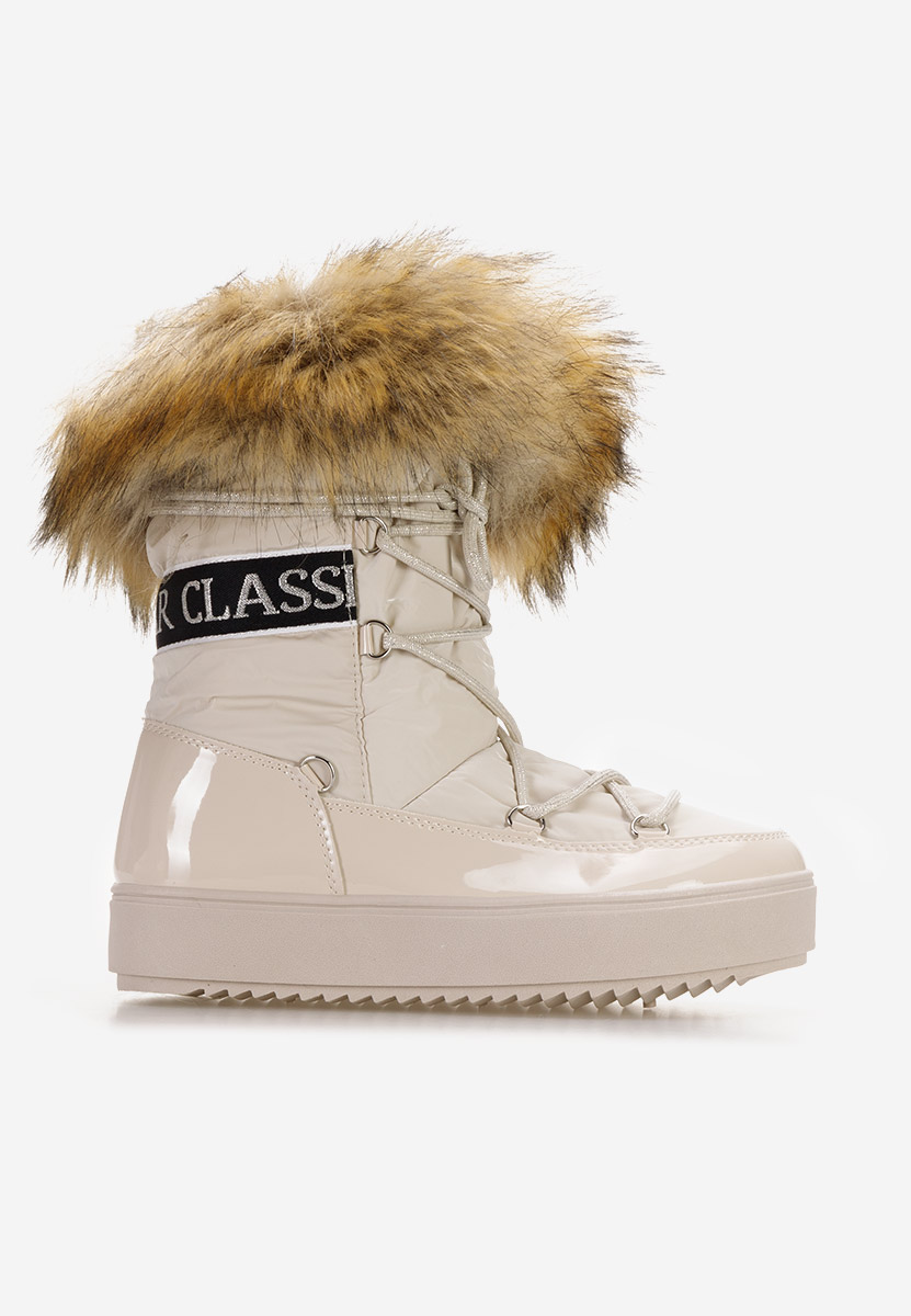 Ženski škornji za sneg Erenya Bež