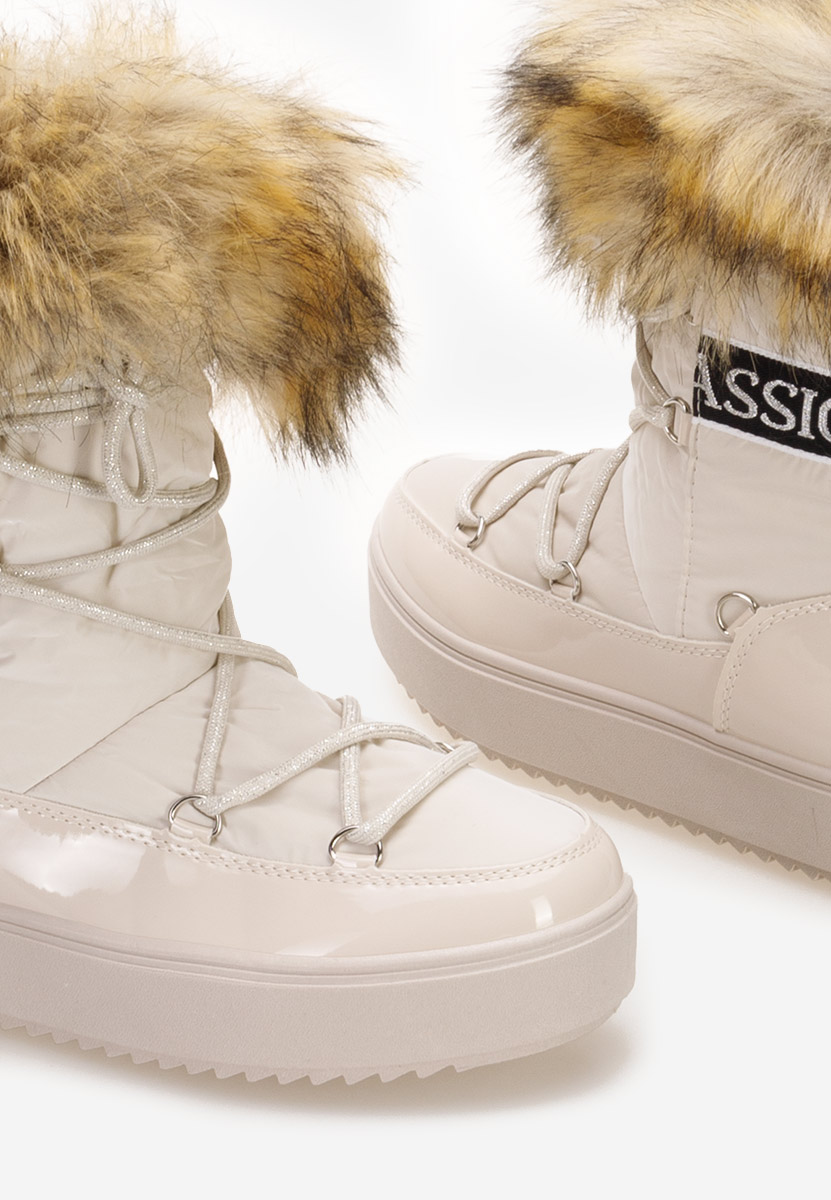 Ženski škornji za sneg Erenya Bež