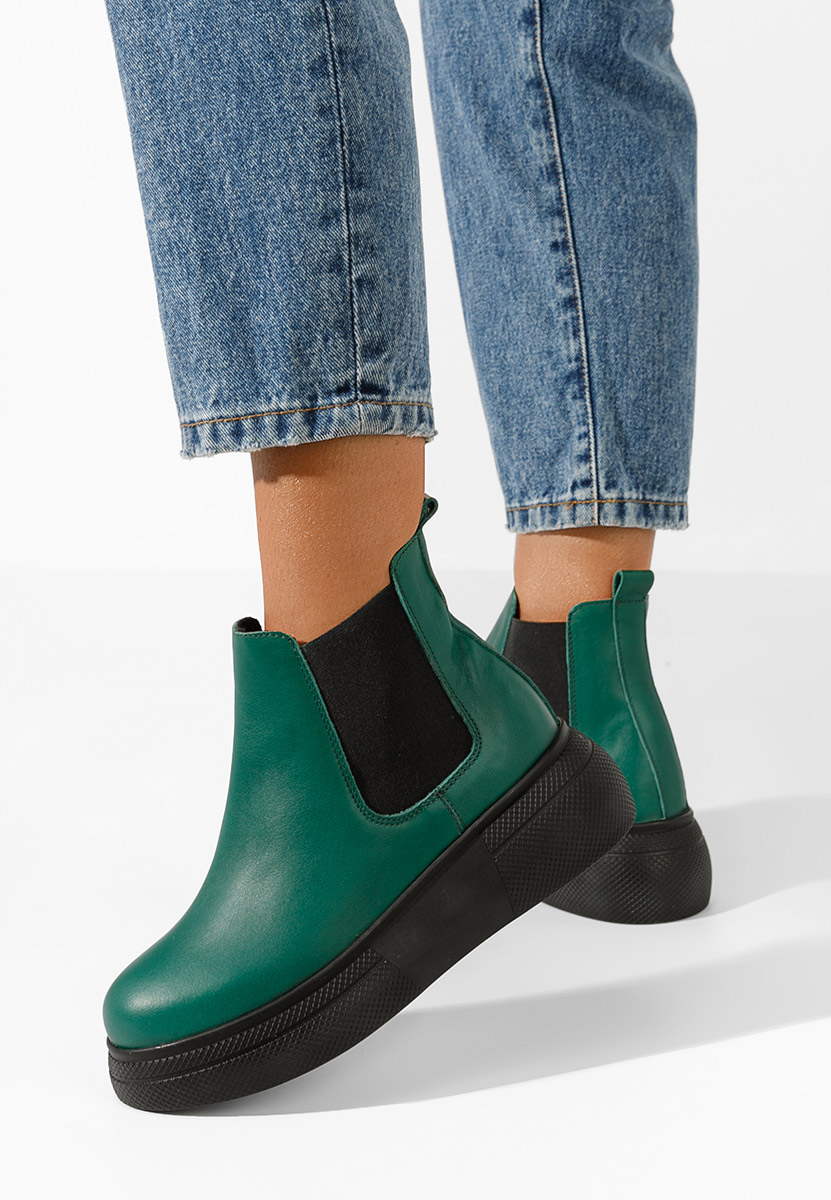 Ženski Chelsea gležnjarji Kisalia Zelena