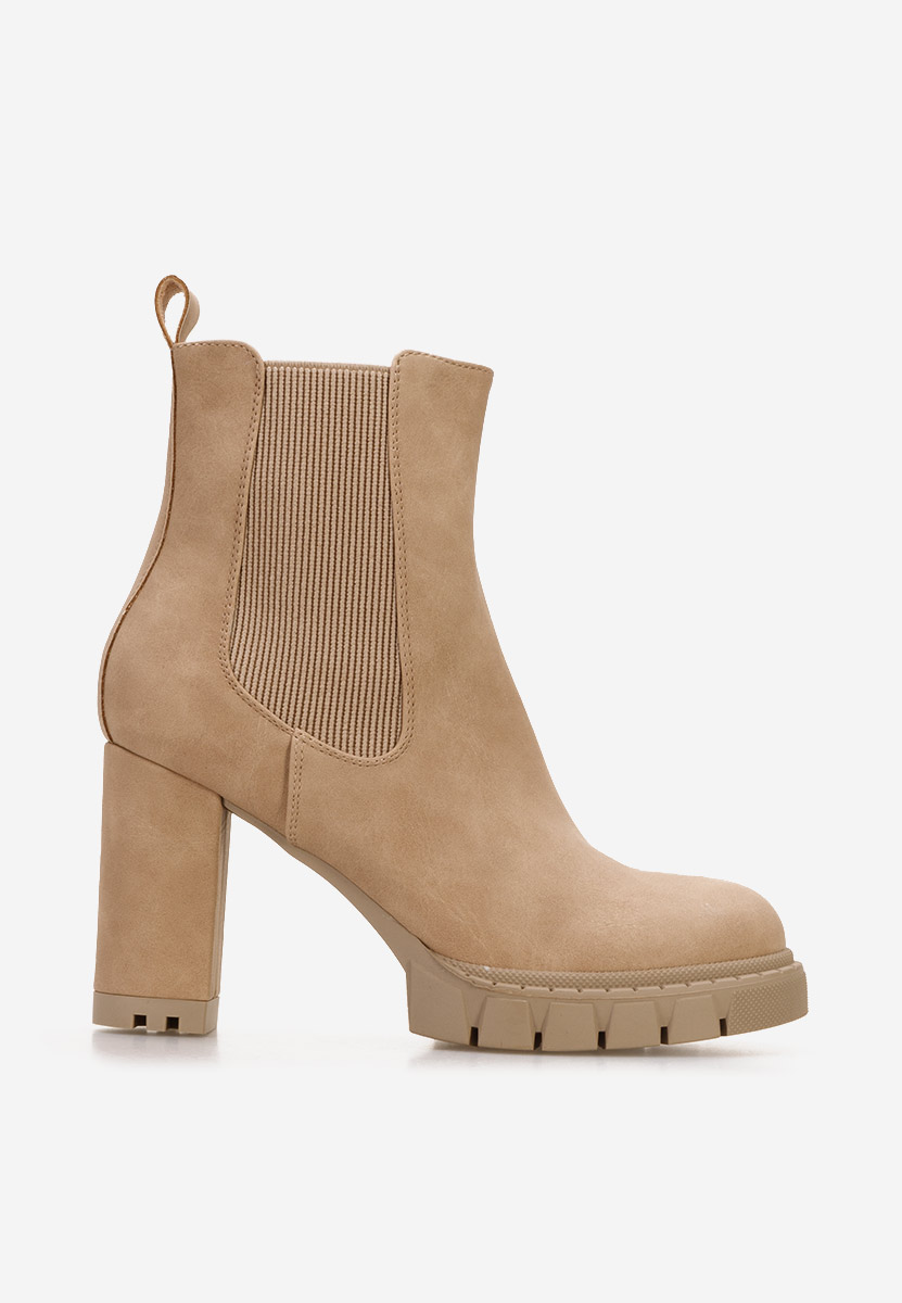 Gležnjarji s peto Veloria Kaki